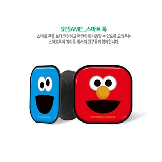 [COCOROO] Grip tok / dán điện thoại Sesame Street Series / Popsocket