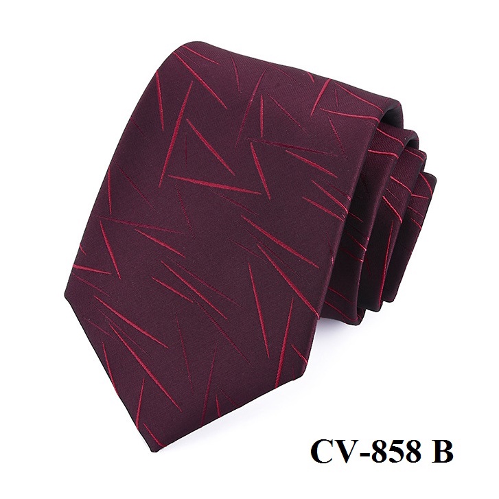 Cà vạt Nam bản to 8cm phong cách lịch sự, chững chạc phù hợp công sở, chú rể, dự tiệc CV-858