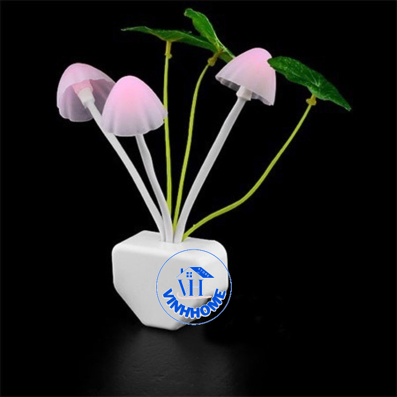 Đèn ngủ cảm ứng ánh sáng dịu nhẹ hình cây nấm siêu cute dễ thương vinhhome.store