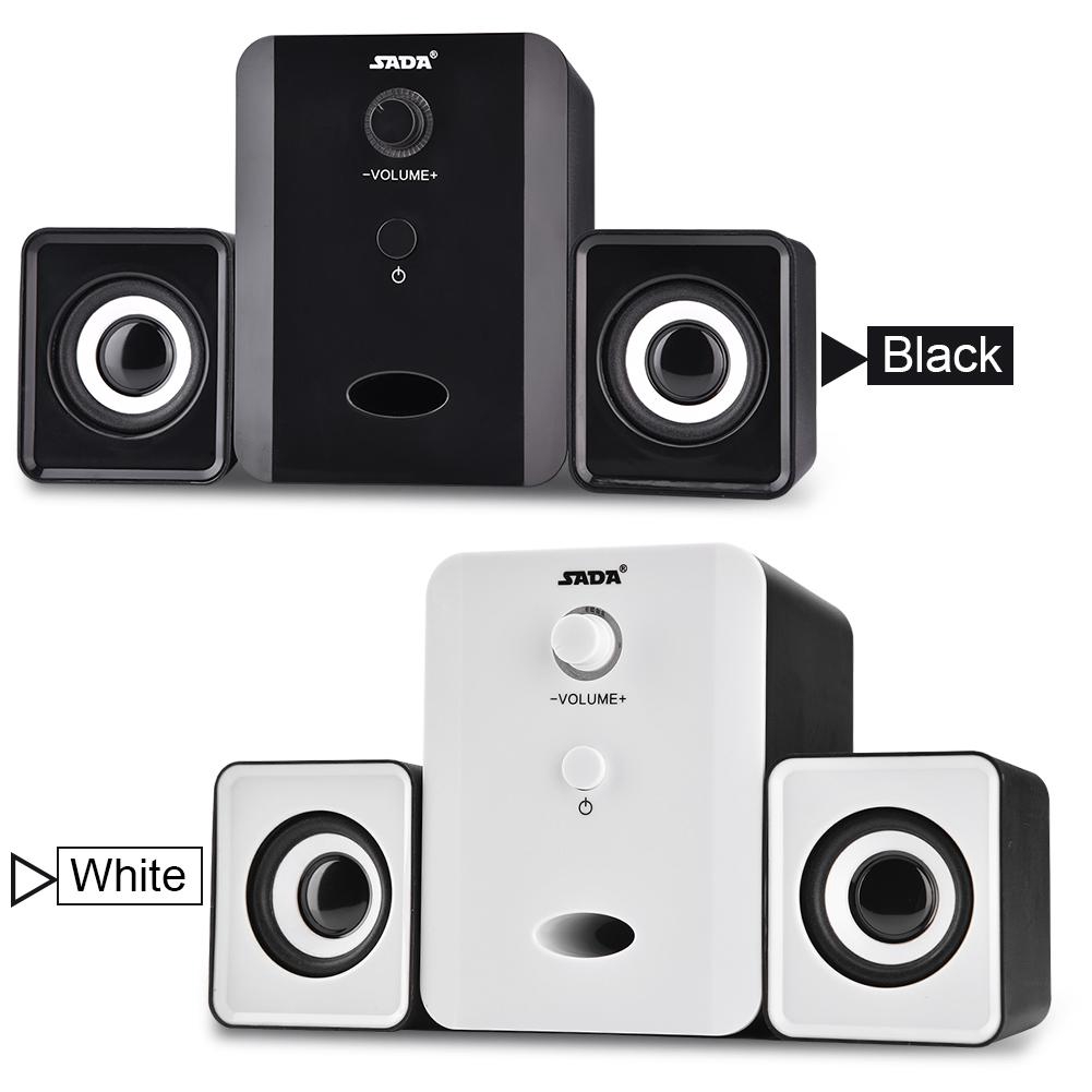 Loa Mini Siêu Trầm Sada Có Dây Kết Nối Usb