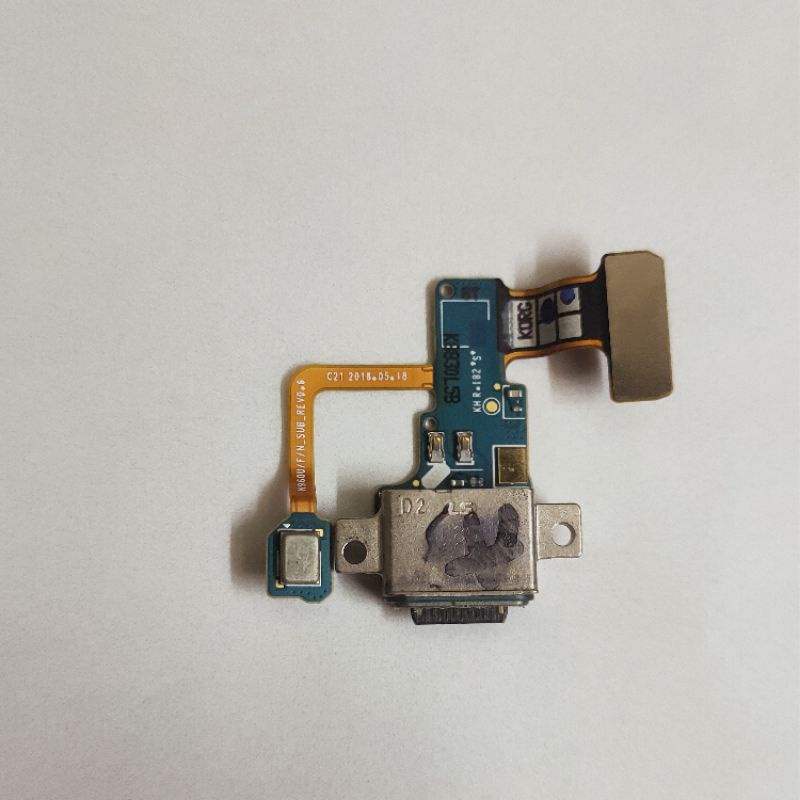 Bo cáp chân sạc mic, chân tai nghe, cục rung Samsung galaxy note 9 zin