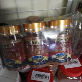 Thức ăn cho cá (trứng tôm) 50gr