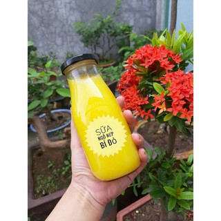 Set 6 chai thủy tinh đựng cafe 310ml