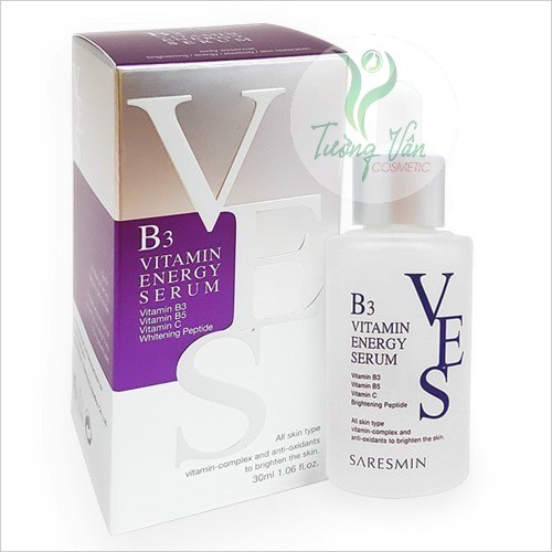 (HÀNG  CHÍNH HÃNG) Serum VES dưỡng trắng và phục hồi da ISOV B3 vitamin energy serum 35ml Hàn Quốc