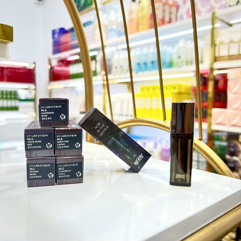 Son thỏi MERZY Noir In The Lipstick