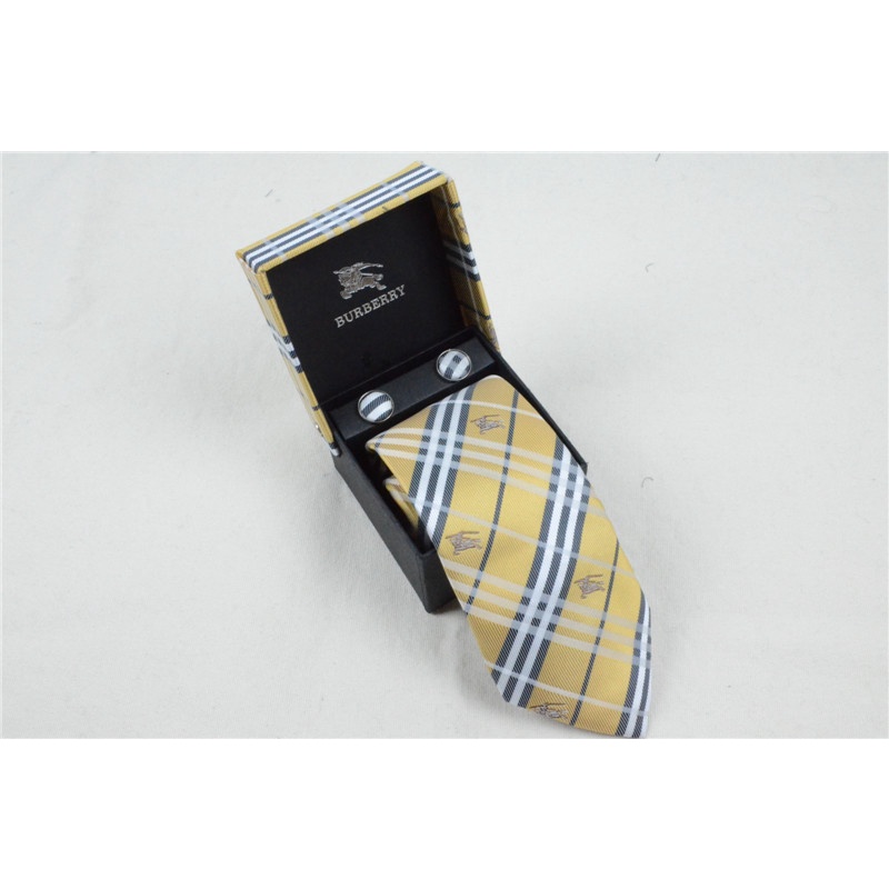 Cà Vạt Burberry Dáng Ôm Thời Trang Cao Cấp Dành Cho Chú Rể