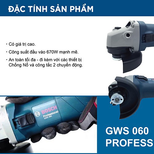 Máy mài Bosch GWS 060