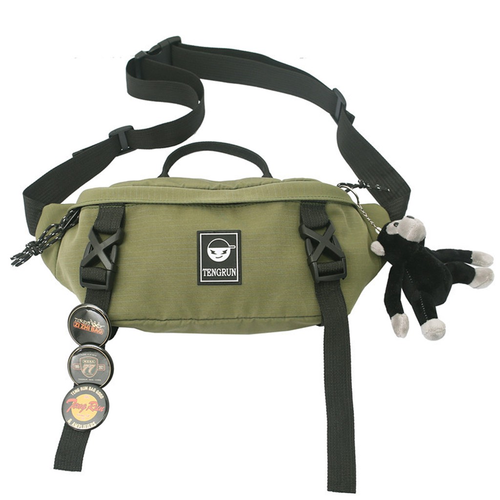 Túi Đeo Chéo Nam Nữ Đa Chức Năng Cá Tính Túi Đeo Vai Đơn Nhỏ Gọn Thời Trang | BigBuy360 - bigbuy360.vn