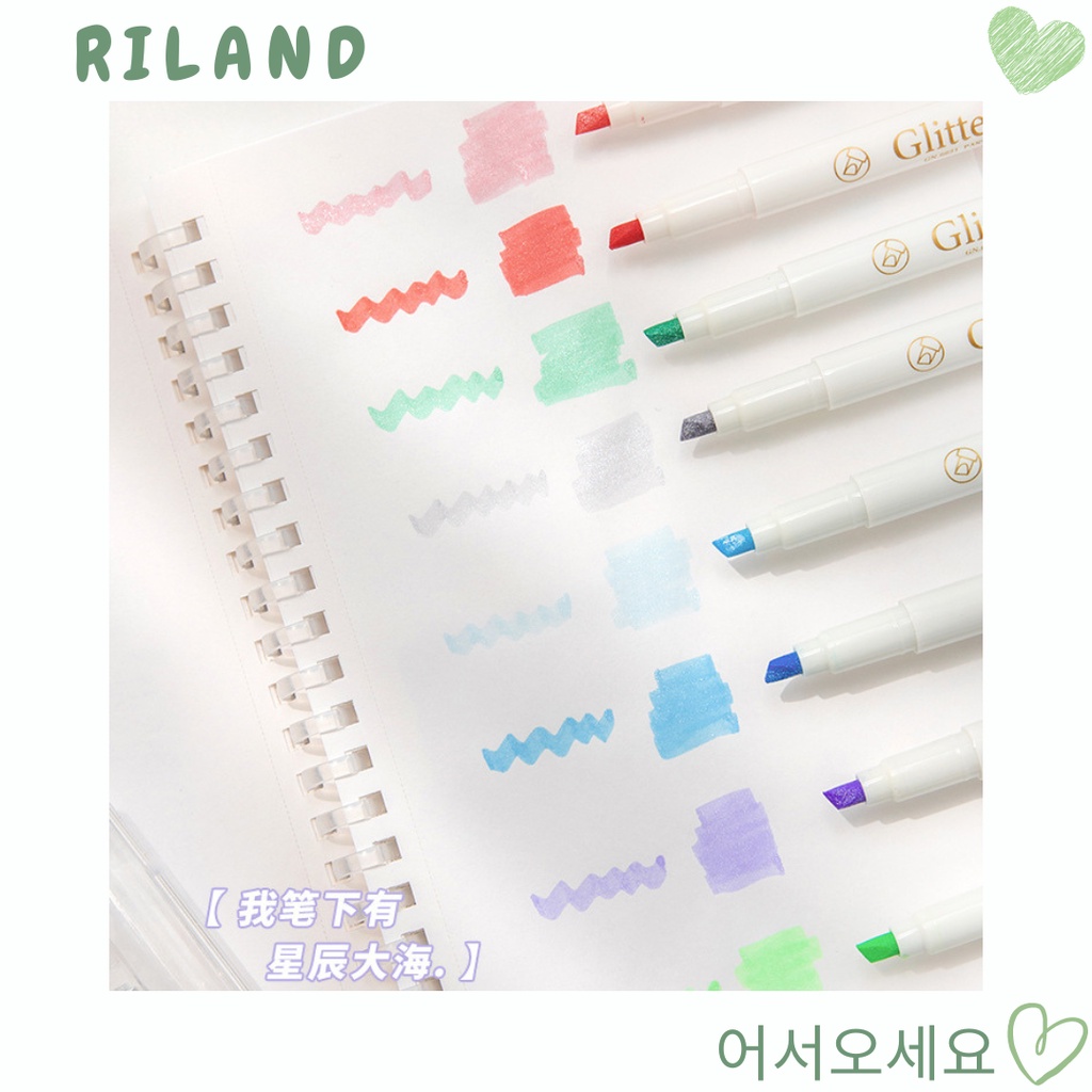 BÚT HIGHLIGHT NHŨ LẤP LÁNH  GLITTER MARKER