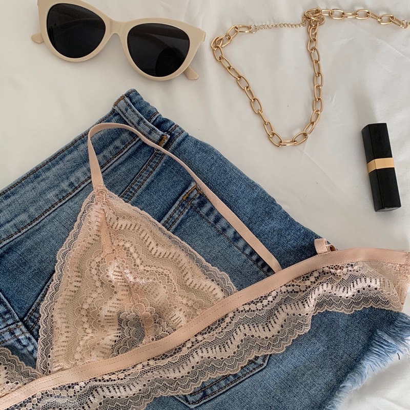 Áo Bralette Ren Dreamy Nude - Lilace.studio Thiết Kế ( Tặng kèm mút )