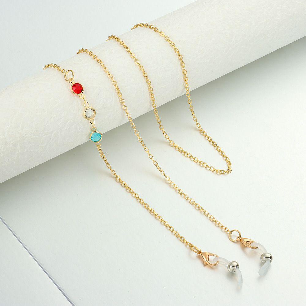 ESPO Dây Đeo Kính Mát Đính Pha Lê Có Thể Điều Chỉnh Cho Nam Nữ