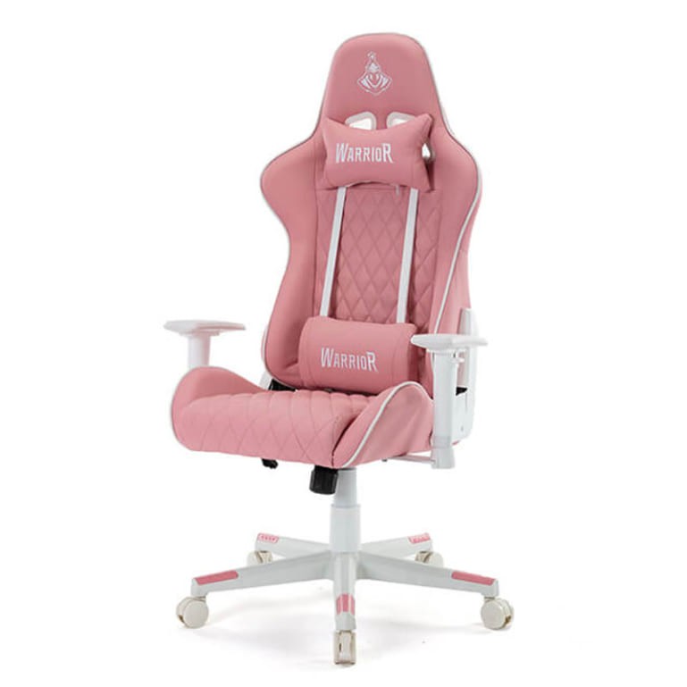 Ghế gaming Warrior Raider Series WGC206 (White/Pink)