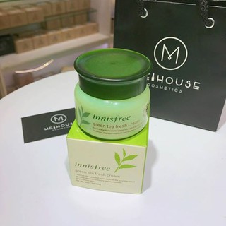 KEM DƯỠNG DA TRÀ XANH INNISFREE  GREEN TEA FRESH CREAM
