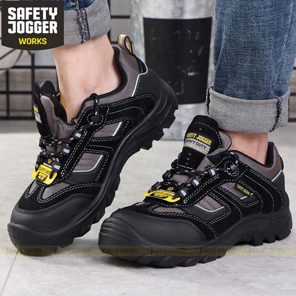 (CHÍNH HÃNG) Giày bảo hộ Jogger JUMPER | Giày bảo hộ thể thao, phi kim, nhẹ, đẹp, thoáng chân, an toàn (Thương hiệu Bỉ)