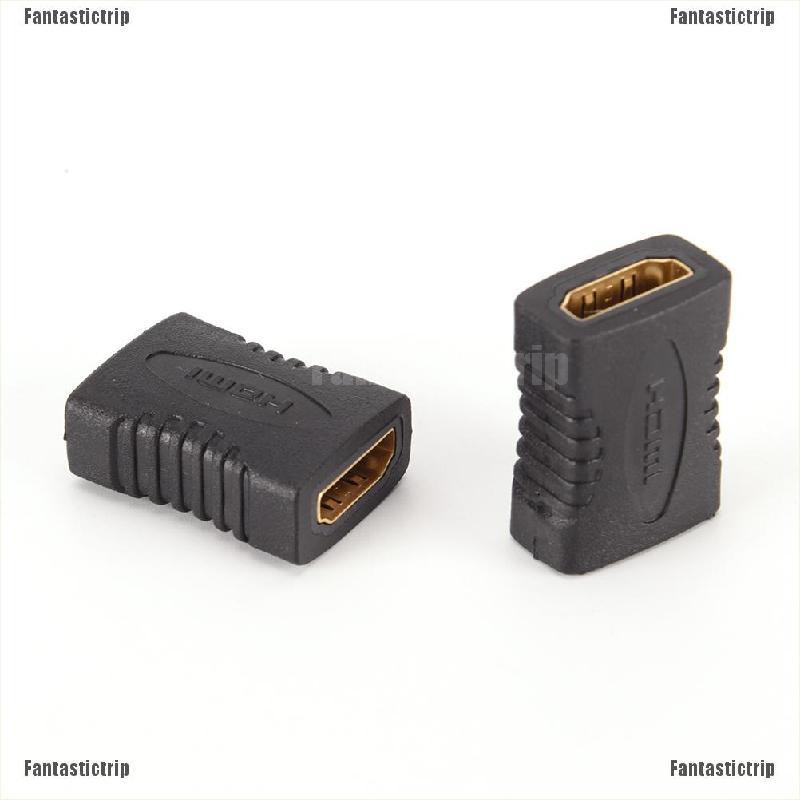 Fantastictrip 2PCS HDMI Female to Female Coupler Extender Adapter Connector F/F for HDTV HD