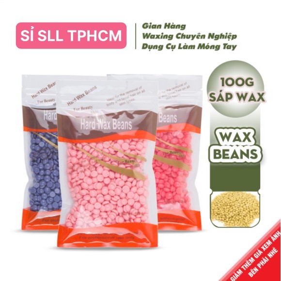 [LOẠI TỐT] SÁP WAX LÔNG NÓNG HẠT ĐẬU 100G CAO CẤP WAX LÔNG SIÊU NHANH SIÊU DỄ -DỤNG CỤ TẨY LÔNG TẠI NHÀ - SÁP WAX BIKINI