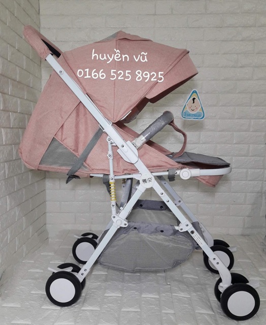 Xe đẩy gập gọn 2 chiều 3 tư thế cho bé