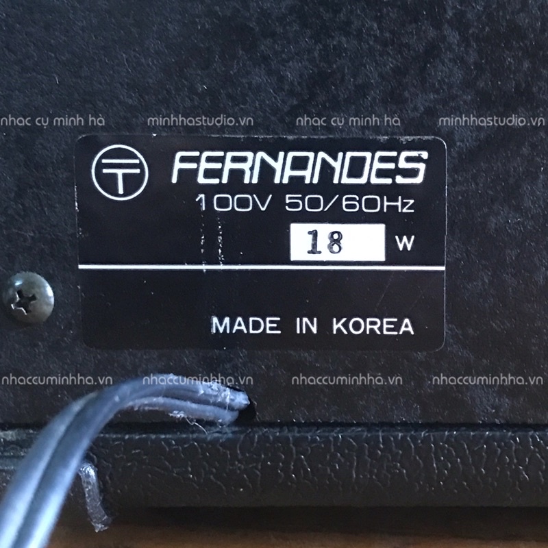 Ampli Fernandes FA-10X cho guitar, hàng xịn chính hãng đã qua sử dụng