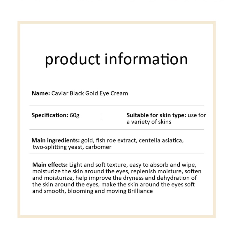 Kem dưỡng da mắt chiết xuất vàng đen dưỡng ẩm và cải thiện quầng thâm | BigBuy360 - bigbuy360.vn