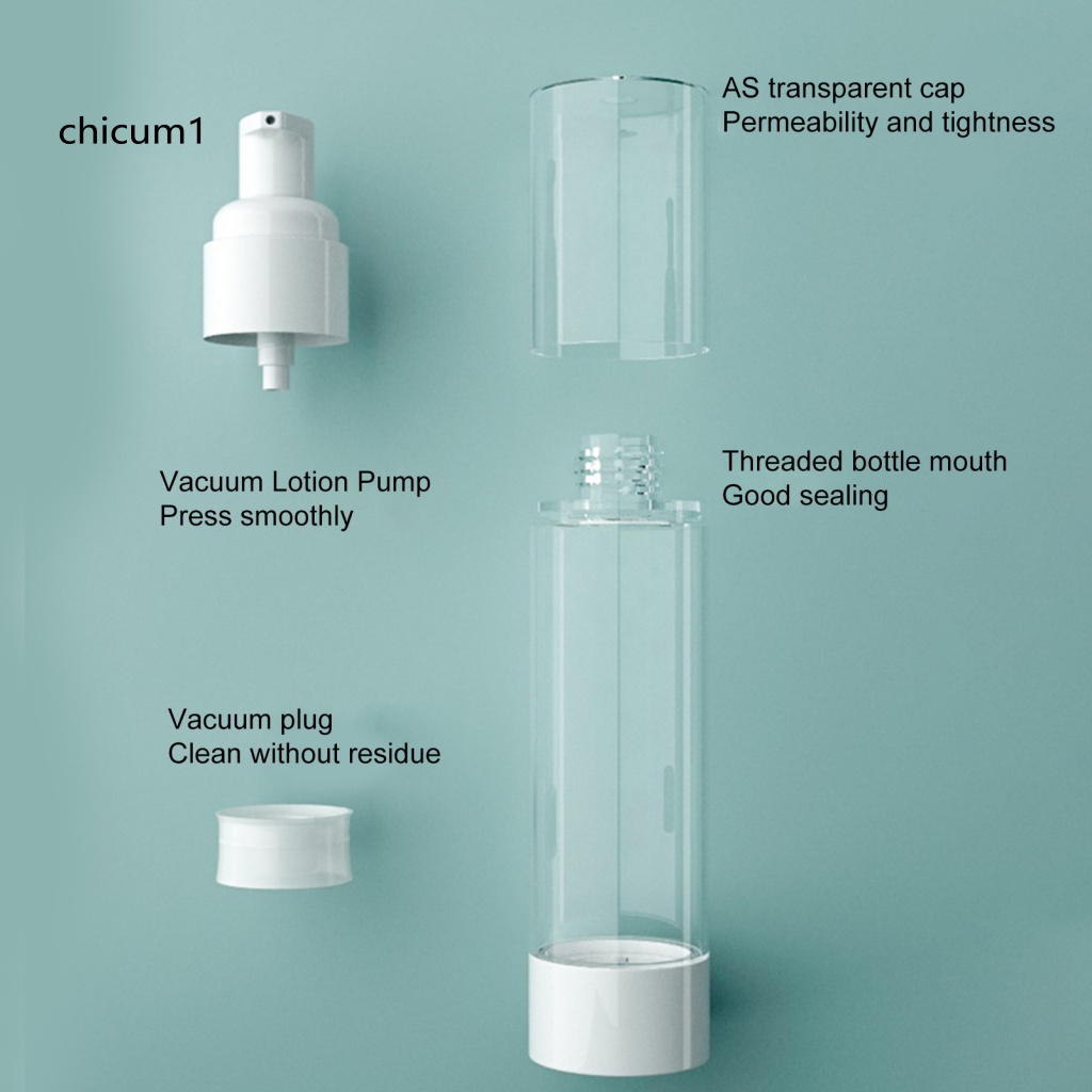 Bình Trong Suốt Đựng Kem Dưỡng Da Đa Năng Tiện Dụng