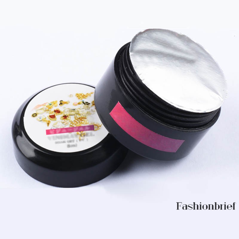 Keo dán trong suốt siêu dính thể tích 8ml tiện dụng cho làm móng nghệ thuật