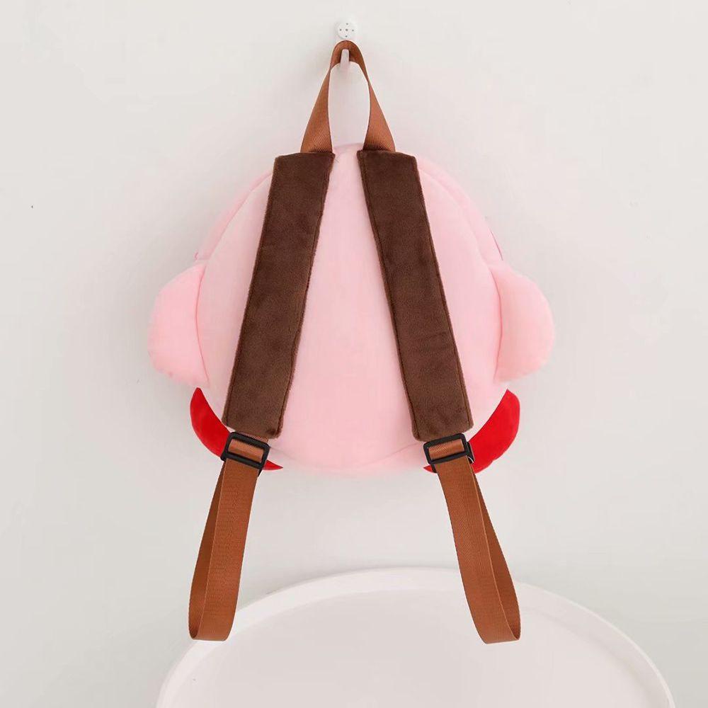 Túi Đeo Chéo Hình Kirby Nhồi Bông Đáng Yêu Ốp