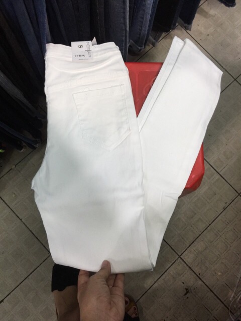 Quần legging kaki lưng cao