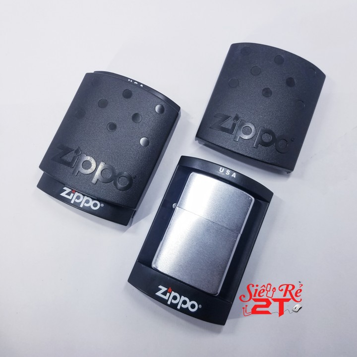 Hộp Zippo Nhựa Bảo Quản Trưng Bày Zippo - Hộp nhựa Zippo kiêm giá đỡ Zippo