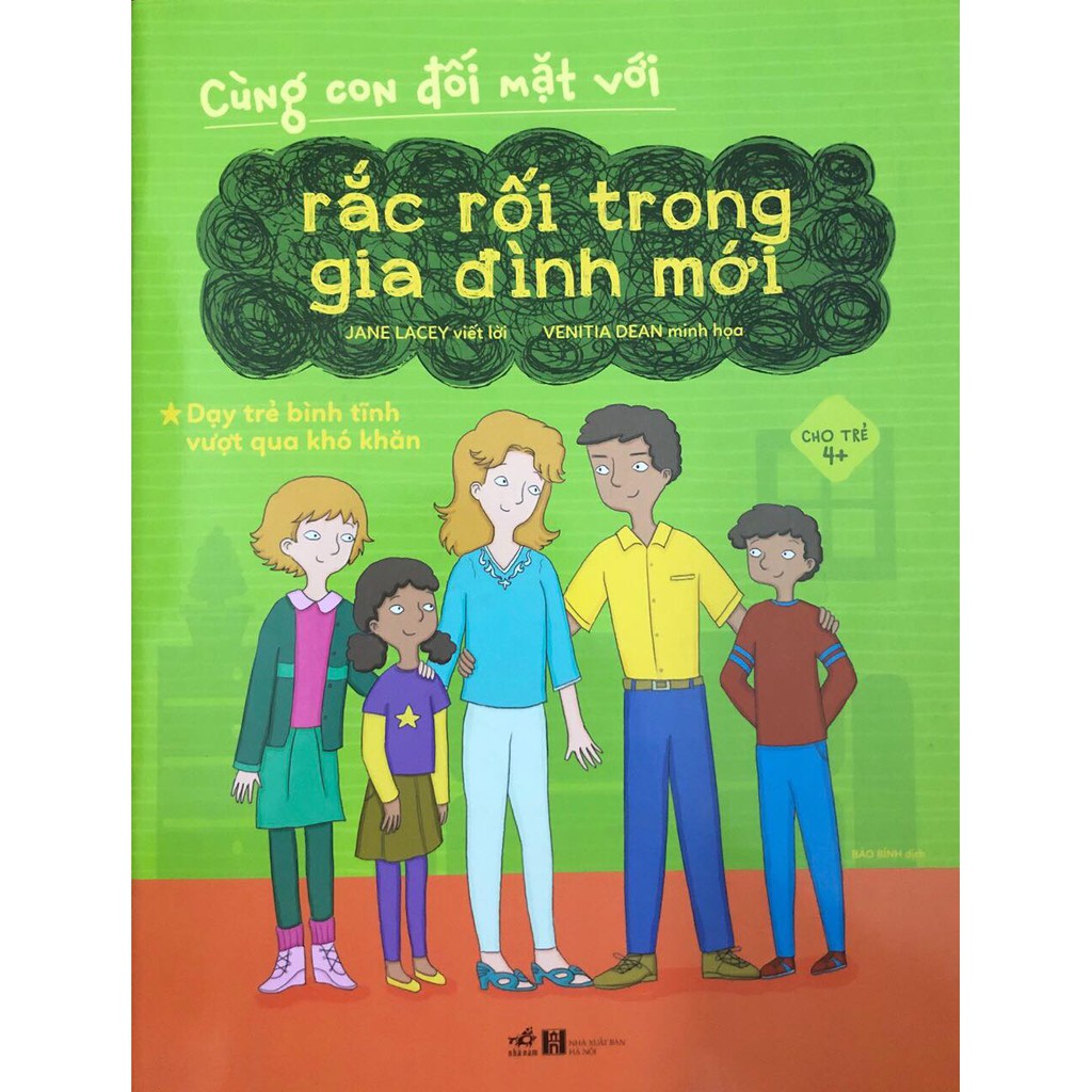 Sách - Cùng con đối mặt với rắc rối trong gia đình mới