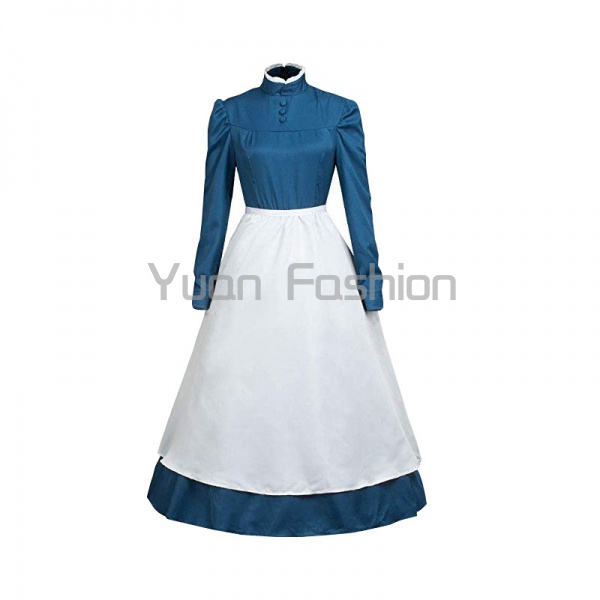 Bộ Đồ Hóa Trang Công Chúa Hầu Gái Sophie Màu Vàng / Xanh Lá Cây / Xanh Lá