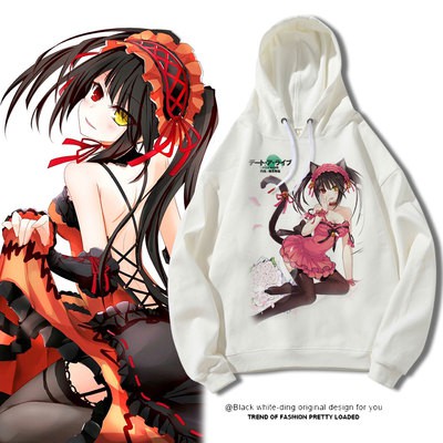 Áo Hoodie Nỉ Ấm Nam Nữ Anime Date A Live