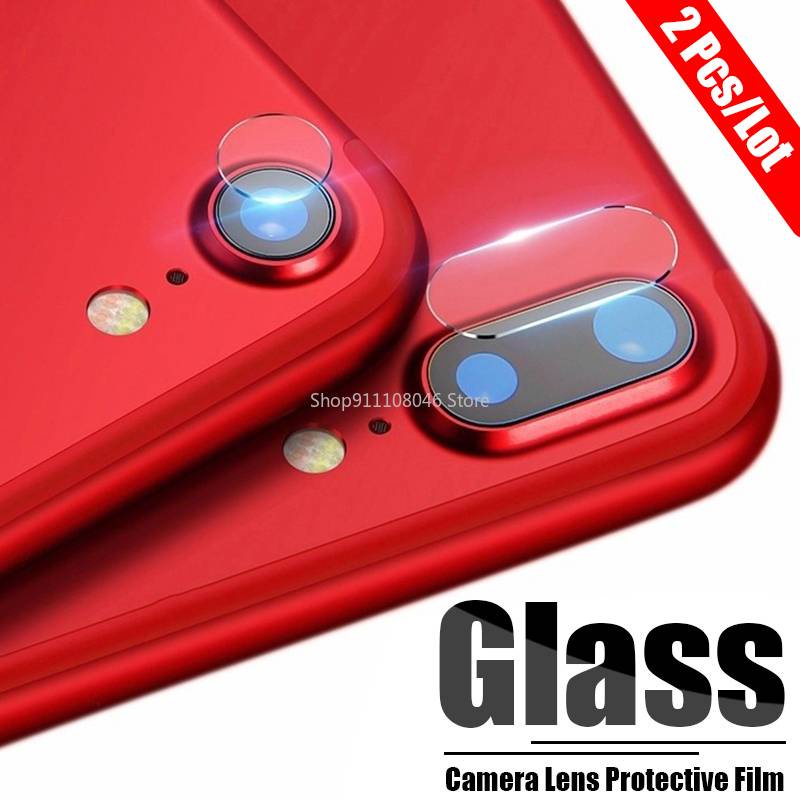 2 Chiếc Kính Bảo Vệ Camera Cho iPhone 6 6s 7 8 Plus Kính Trên iPhone X XS Max XR Len Bảo Vệ Phim Aip
