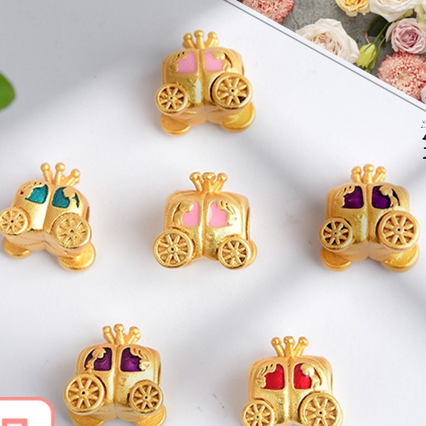 Chuỗi Hạt Vàng 14k Nhiều Màu Sắc Dùng Làm Vòng Tay diy