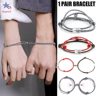 Set 2 Vòng Đeo Tay Dây Bện Dành Cho Cặp Đôi