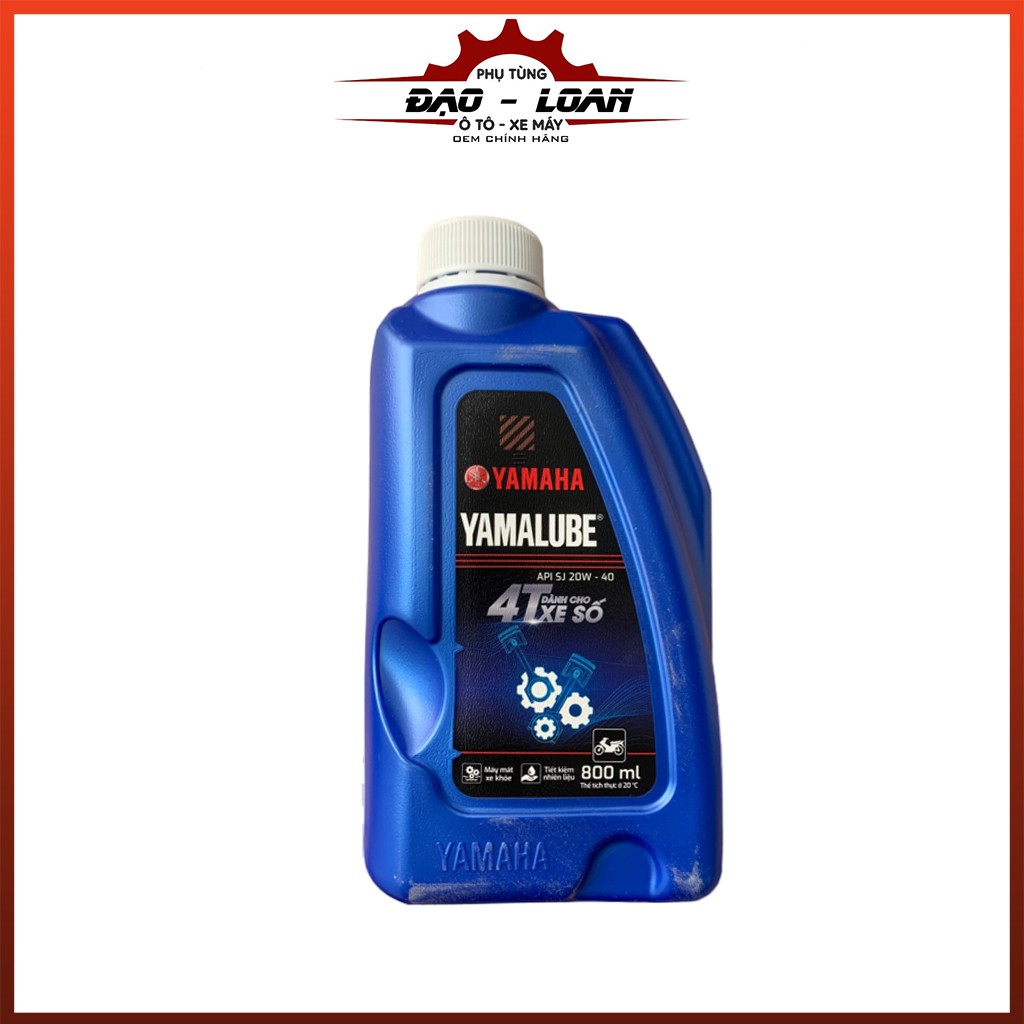 Dầu nhớt YAMALUBE dung tích 800ml độ nhớt 20w-40 4T dùng cho xe số