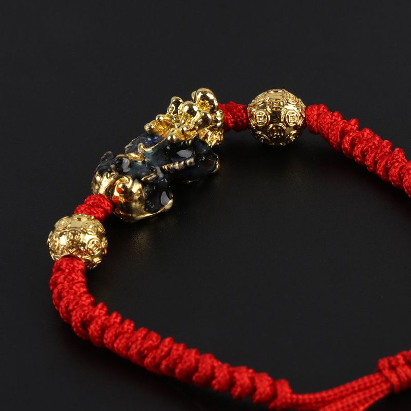 Vòng Tay Chuỗi Hạt Pi Xiu Màu Trơn Thay Đổi Theo Nhiệt Độ Cơ Bản Thời Trang Cho Nữ