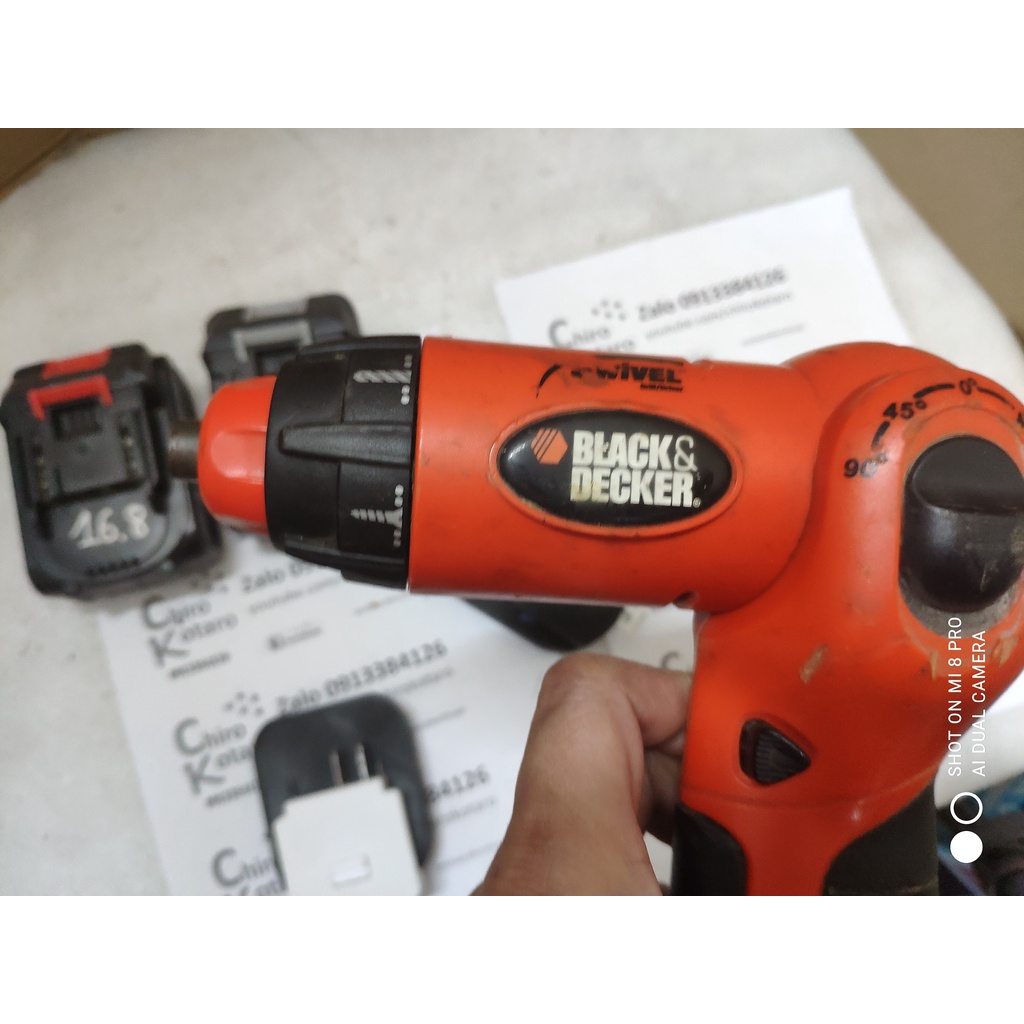 Đế chuyển pin cho máy Black Decker 12V NiCD dạng cài sang dùng hộp pin Makita LXT cài 12V 14V