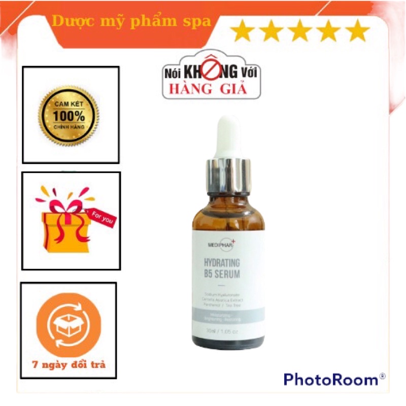 (hàng nhập khẩu) Mediphar Hydrating b5 serum phục hồi da,cấp ẩm sáng da 30ml