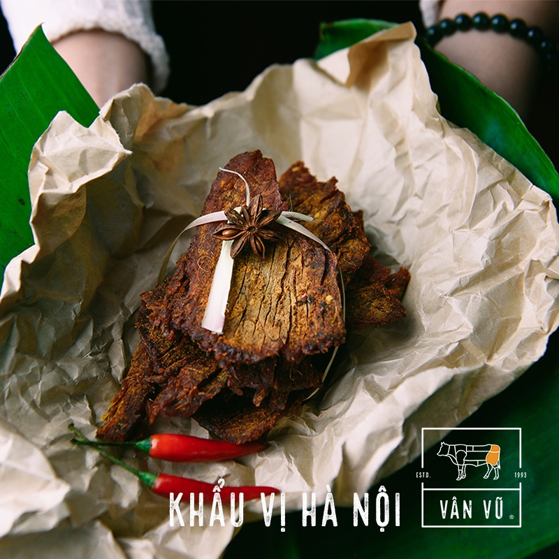 Bò khô Vân Vũ - Miếng 200gram