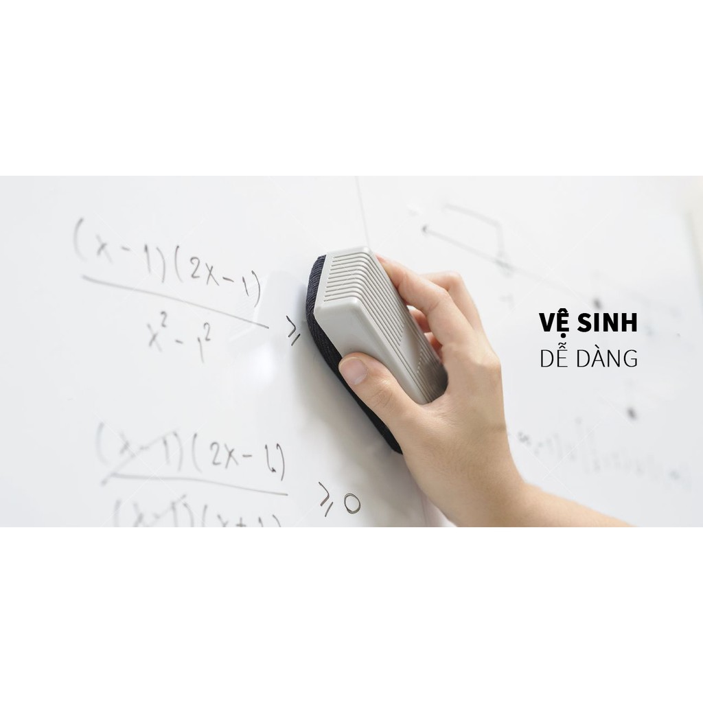 Bảng Từ Trắng Viết Bút Lông, KT: 60x 80cm, Bảng Viết Bút Chuẩn Hàn Quốc, Ảnh Thật - Freeship trong nội thành Hà Nội