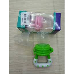 Núm Nhai Ăn Dặm Cho Bé Chống Hóc - Túi Nhai Silicon