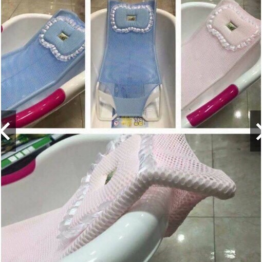 Lưới Tắm kèm gối an toàn cho Bé dễ dàng sử dụng