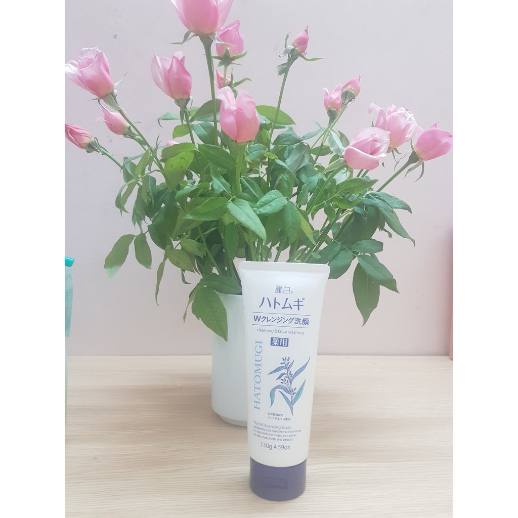 Sữa Rửa Mặt Hatomugi Cleansing Facial Washing 130gr và 170gr