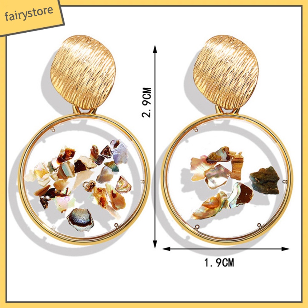 Bông tai kiểu hình học thiết kế độc đáo ấn tượng dành cho nữ