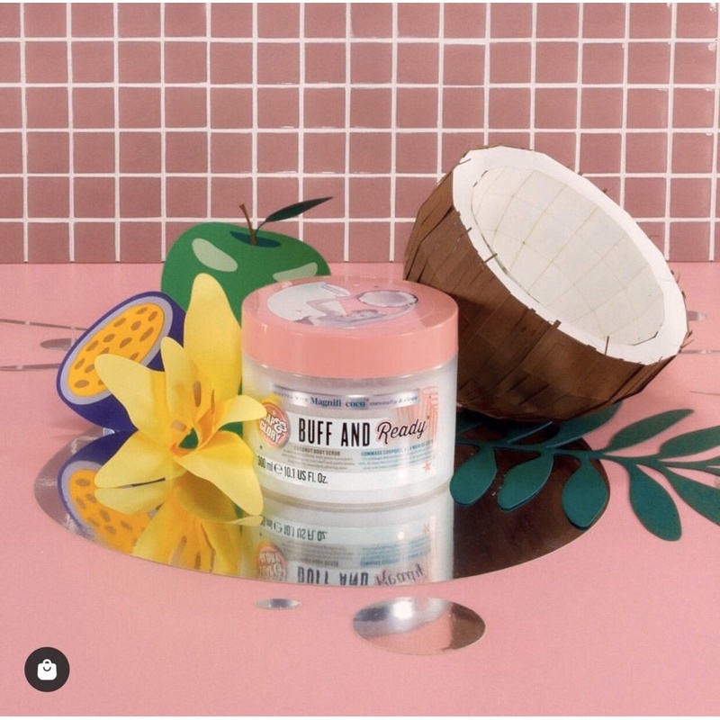 Tẩy da chết toàn thân Soap And Glory Magnificoco Buff and Ready Coconut Body Scrub 300ml