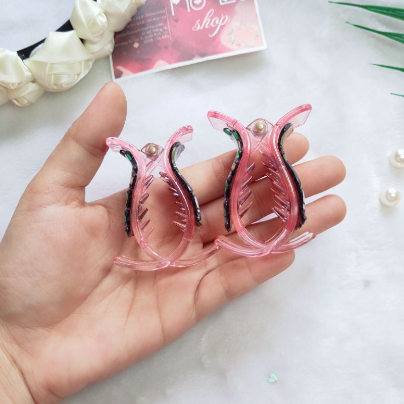 [HÀNG LOẠI 1 CHO TÓC NHIỀU] Kẹp càng cua cao cấp hình khủng long thú cưng 3 răng 5 răng