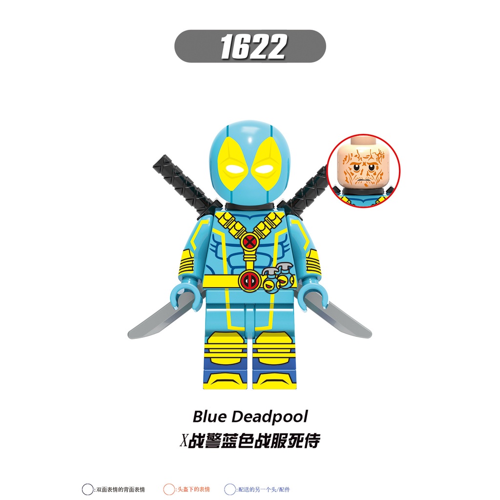 Mô Hình Lắp Ráp LEGO Nhân Vật X-Men Gwen Squire Green Lantern Deadpool