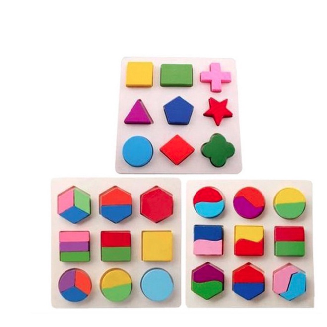 Bảng ghép nối các hình học cơ bản