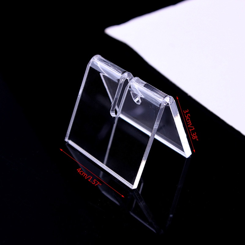 Giá Đỡ Dao Bằng Thủy Tinh Trong Suốt 2 Kích Thước 3 5 4 5cm Tiện Dụng Cho Nhà Bếp