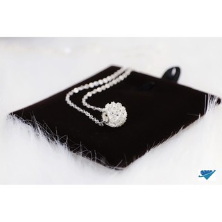 Dây chuyền bạc nữ hình cầu thời trang bạc ta s925 cao cấp